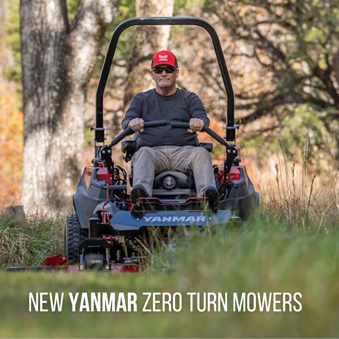New Yanmar Zero Turn Mowers